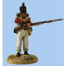 British Light Infantryman standing, priming pan, New Land...