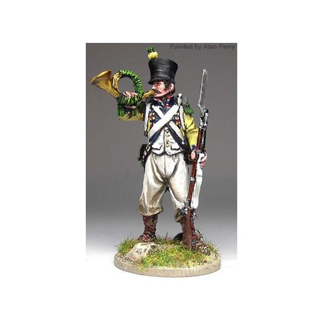 French Voltigeur Cornet standing, in habit