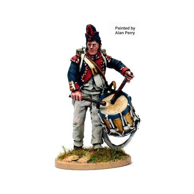 French Drummer advancing( 2 head variants, shako and bonnet de p