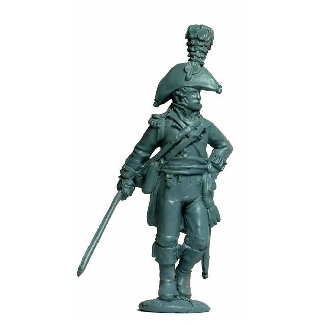 British Line Officer advancing