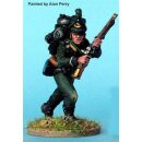 British Rifleman Harris (company cobbler) advancing