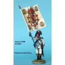 Spanish Line Infantry Standard bearer advancing, 1805...