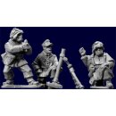 Late War German Mortar Team (4 pieces)