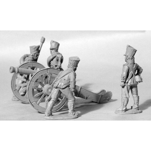 Foot Artillery Firing French 6pdr