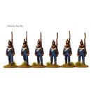 Prussian Reservists marching (British packs)