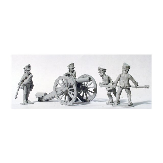 Foot Artillery loading 6pdr (1812 Kiwer)