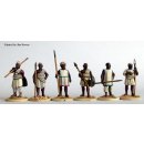 Kordofan spearmen standing at rest