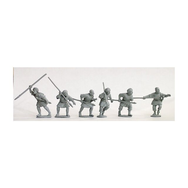 Late war ansar spearmen attacking, jibbeh and turbans/skull caps