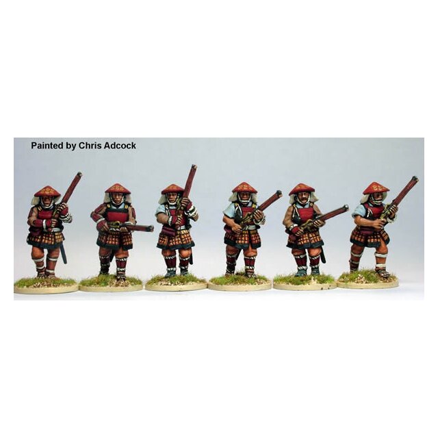 Ashigaru Arquebusier, advancing