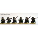 Ashigaru Arquebusier firing line, kneeling