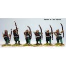 Ashigaru archers, shooting and loading