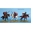 Mounted Samurai Bodyguards/ Messengers with Horo
