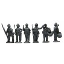 British Infantry command standing