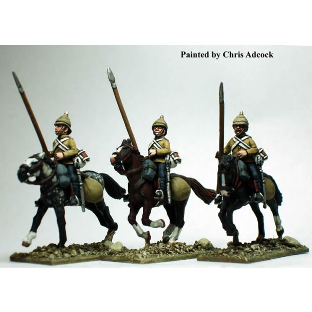 10th Hussars with improvised lances