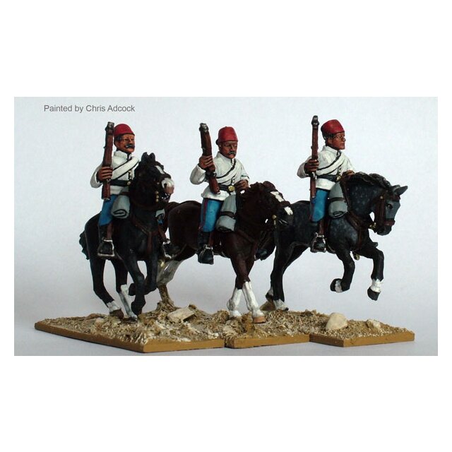 Egyptian cavalry/Gendarmes, carbines on hip