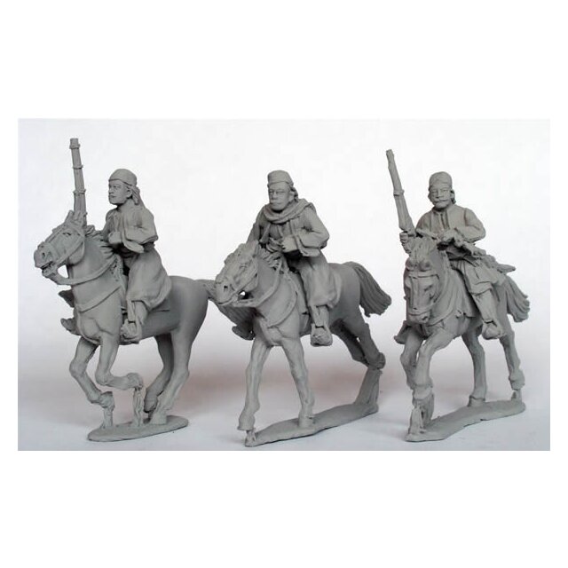 Mounted Bashi-Bazouks with carbines