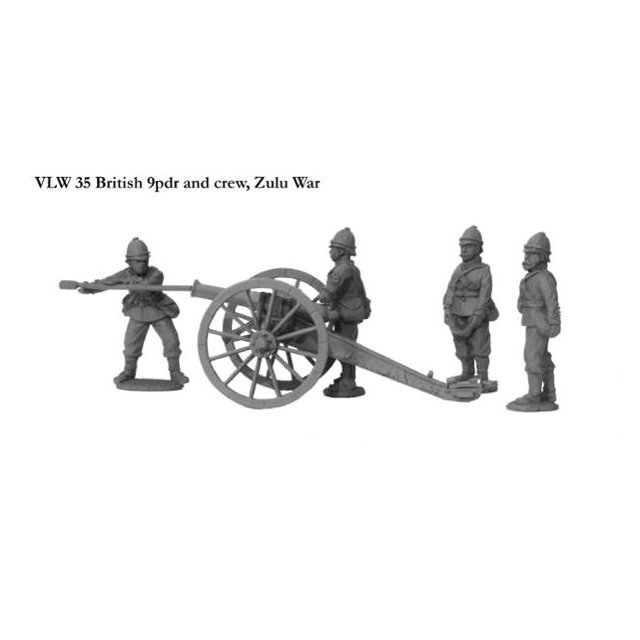 British 9pdr, Zulu War