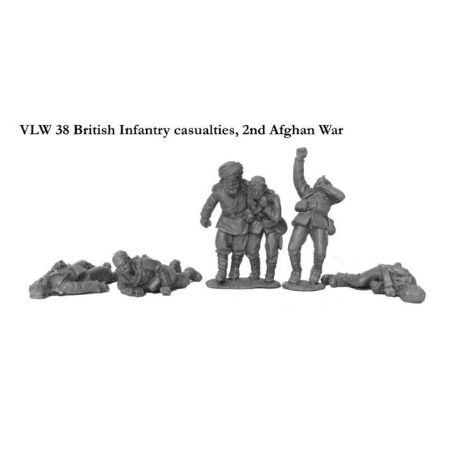 British Infantry casualties