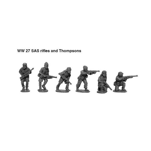 SAS with rifles and Thompsons