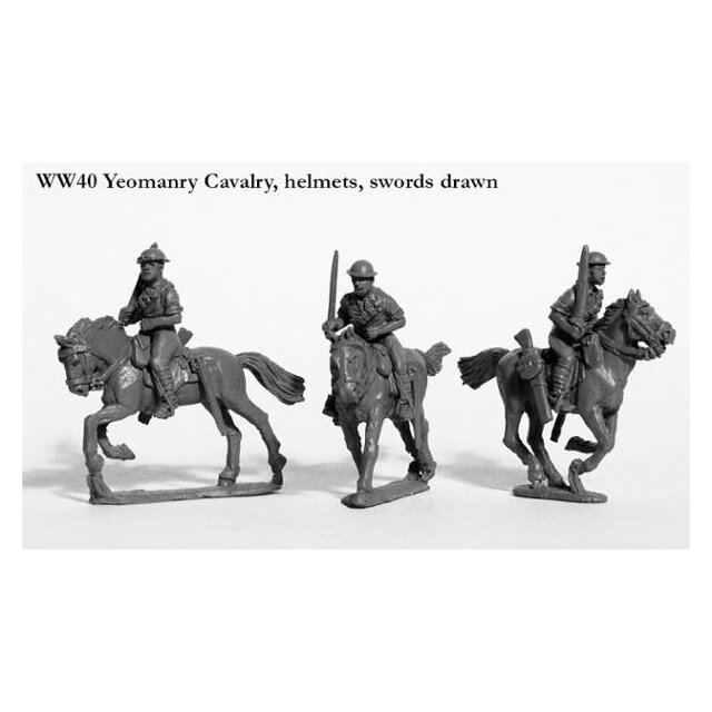 Yeomanry Cavalry charging