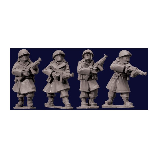 US Infantry in Greatcoats w S.M.Gs