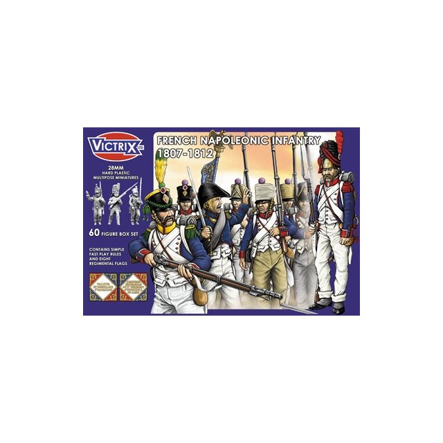 French Napoleonic Infantry 1807-1812 (60 figures)