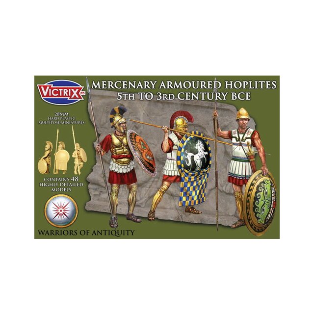 Mercenary Armoured Hoplites 5th to 3rd Century BCE