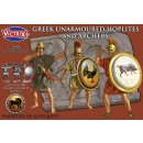 Greek unarmoured Hoplites and archers