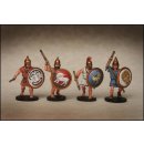 Greek unarmoured Hoplites and archers