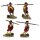 Greek unarmoured Hoplites and archers