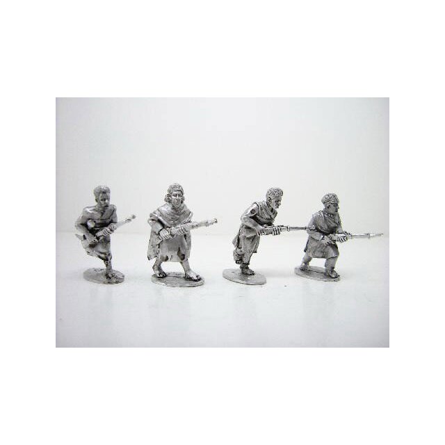 Abyssinian Tribal Levy Rifles Advancing