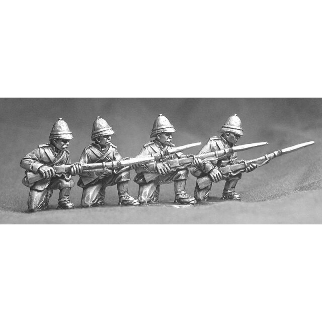 British Infantry kneeling ( stand to, recieving charge e