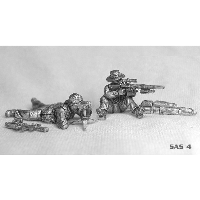 Modern SAS sniper team