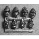 Eight 28mm (1/56th) heads