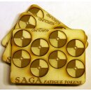 SAGA Fatigue Tokens - Round Shields