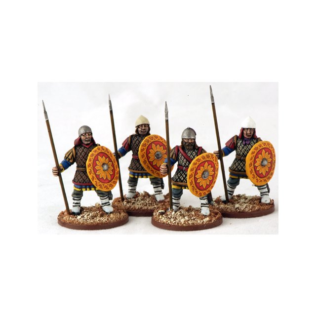 Byzantine Infantry Standing (Quilted) (4)