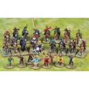 Saracen Starter Warband - 17 mounted, 8 foot figures