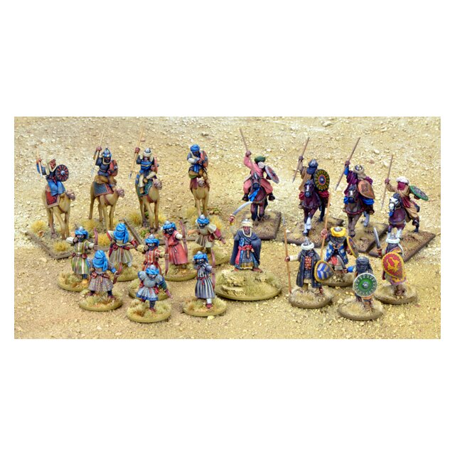 Mutatawwia Starter Warband- 4 Camel maunted, 4 mounted, 13 foot