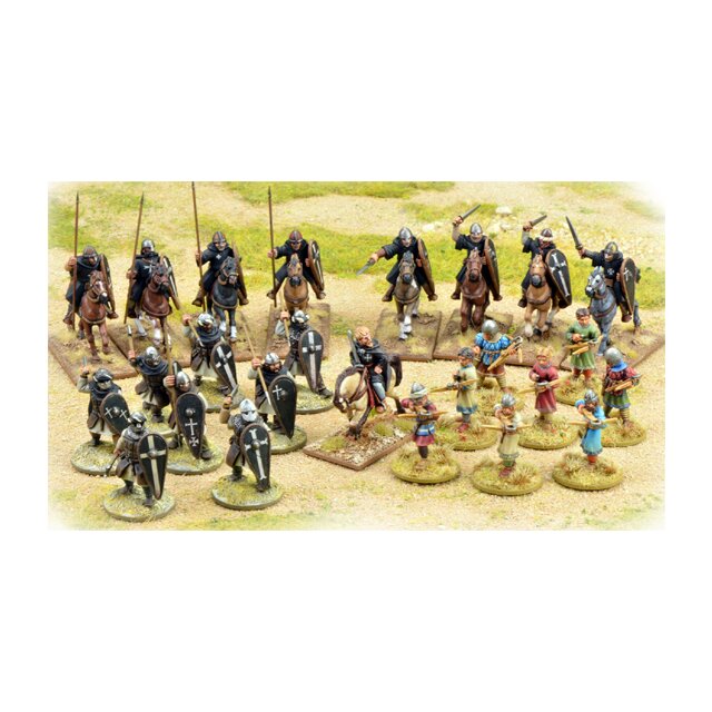 Milites Christi Starter Warband- 9 mounted, 16 foot