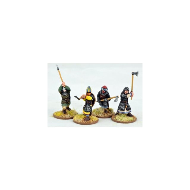 Dismounted Knights wih Axes (4)