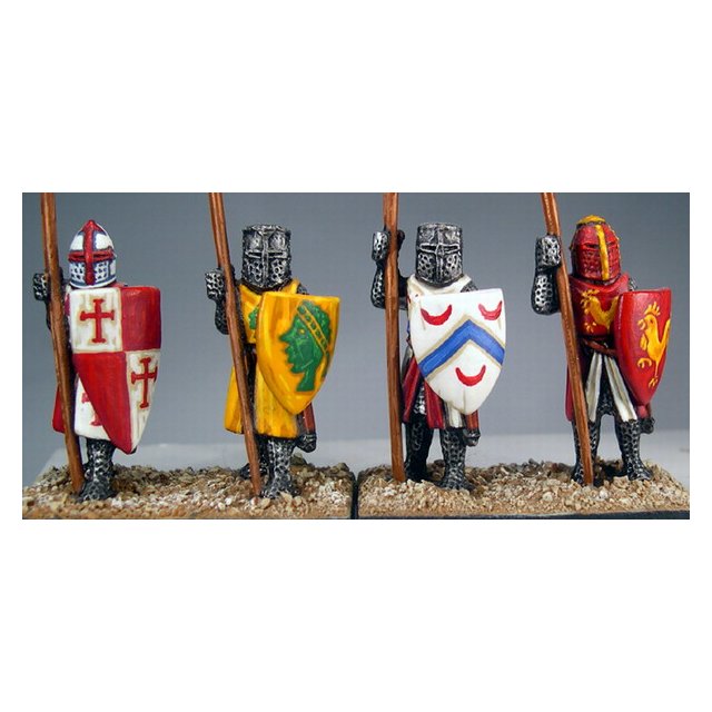 Knights, Great Helms, Standing (4)