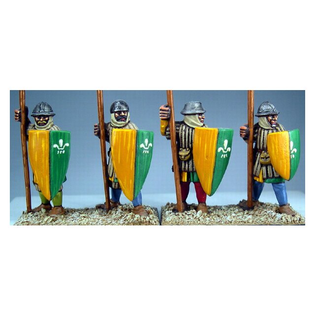 Frankish Spearmen Standing (4)