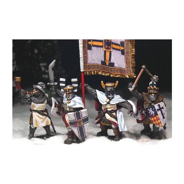 Teutonic Foot Knights Command (4)