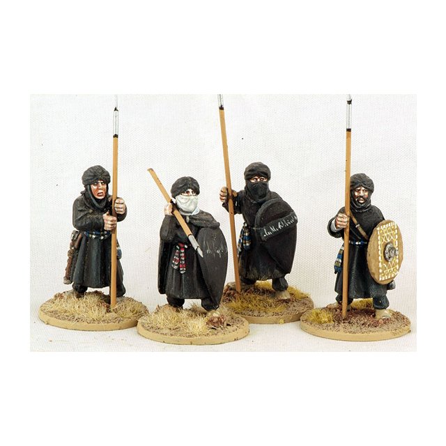 Berber spearmen, standing (4)