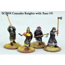 Crusader Knights with Double Handed Axes (4)