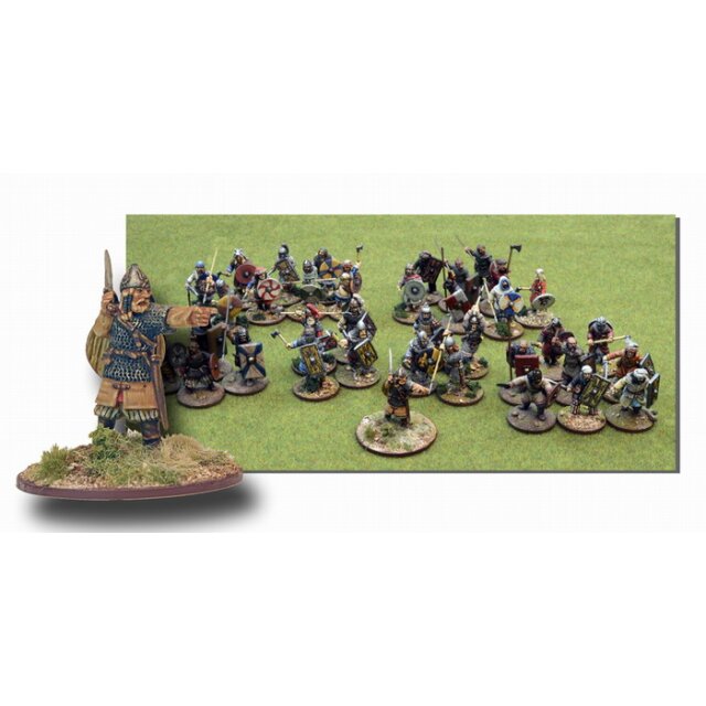 Jomsvikings Warband 6 Point - 37 Foot Figures