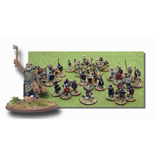 Scots Warband 6 Point - 41 Foot Figures