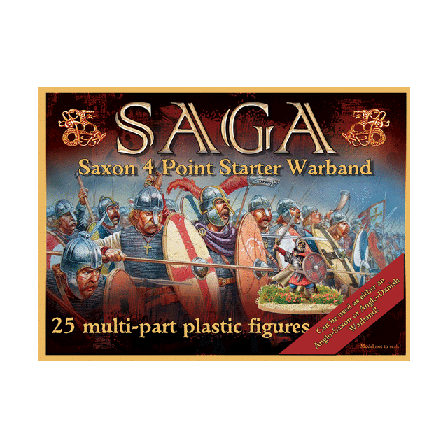 SAGA Plastic Saxon (Anglo Dane) Starter (4 Punktet)